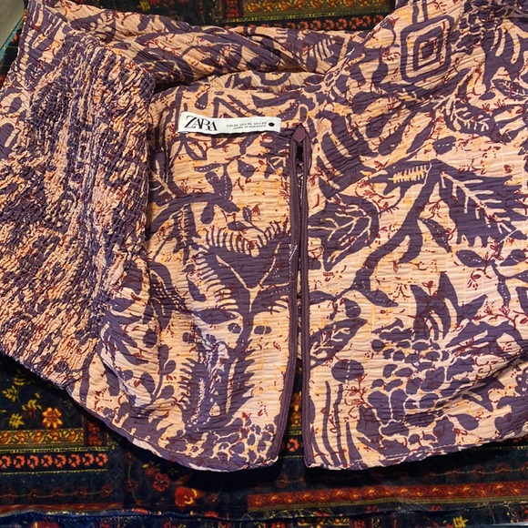 Zara One Shoulder Top. Size Large. - Picture 3 of 4